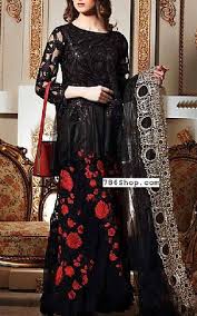 Black Net Suit Buy Charizma Pakistani Dresses And Clothing Online In Usa Pakistani Wedding Outfits Pakistani Dresses Online Pakistani Dresses Online Shopping