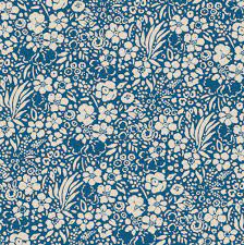 Vintage flowers, blue flowering plant illustration, png. Floral Garden Shore Vintage Blue Flower Print By Seasalt Cornwall Vintage Floral Pattern Floral Prints Pattern Floral Prints