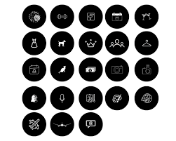 Ultimate 75 Black Highlight Covers For Instagram In 2020 Black And White Instagram Instagram Icons Black Highlights