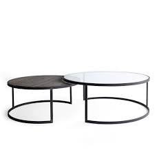 Prato Coffee Table Round Nested Coffee Table Nesting Coffee Tables Round Nesting Coffee Tables