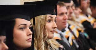 Director and producer Graham Linehan urges Norwich University of the Arts  students to put politics into their work at graduation