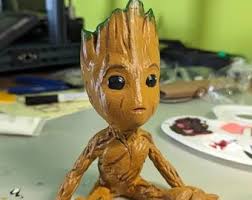 My3dprintco: Baby Groot Planter 3D Print STL File, 3D Printer File, File  for 3D Printers, STL, 3D Model, Instant Download