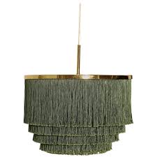 There are 6 results, your applied filters are, colour green Hans Agne Jakobsson Green And Brass Fringe Ceiling Pendant Lamp Sweden 1960s At 1stdibs