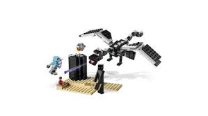 Colour minecraft ender dragon : Lego Minecraft The End Battle 21151 Building Kit 222 Piece Walmart Canada
