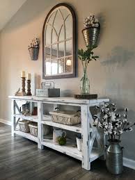 Farmhouse Console Table Farmhouse Fixerupper Woodworking Hobbylobby Hobbylobby Living Room Decor Rustic Farm House Living Room Farmhouse Decor Living Room
