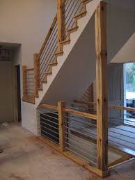 Building A Home Cable Rail Staircase Building A House Diy Stairs House