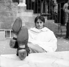 After a brief apprenticeship as a butcher, he enlisted as a french marine and in. Alain Delon 1968 Photographic Print For Sale