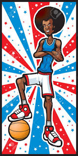 Check spelling or type a new query. Ein Lachelnder Karikatur Basketball Spieler Mit Einem Afro Lizenzfrei Nutzbare Vektorgrafiken Clip Arts Illustrationen Image 41844574
