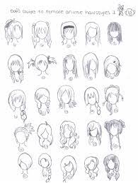 The anime hair colour grid: Anime Hairstyles By Xdaixchibix On Deviantart