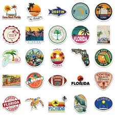 With the limitless design possibilities, you can choose decals that represent your business, and a smooth installation will have a . Florida State Stickers Pack Travel Decal Wholesale Sticker Supplier