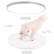 Lights for use around a bathroom mirror. Led Slim Ceiling Light Bathroom Lights Ceiling 4000k Natural White O 30cm 3200lm Flush Mount Lighting For Office Kitchen Bedroom Bathroom Living Room Natural White 4000k 24w Buy Online In Serbia At Serbia Desertcart Com