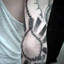 50 noose tattoo designs for men hangman s knot ink ideas. 50 Noose Tattoo Designs For Men Hangman S Knot Ink Ideas