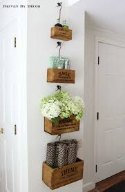 Our New Hanging Wooden Herb Boxes Driven By Decor Driven By Decor Kitchen Decor Home Decor