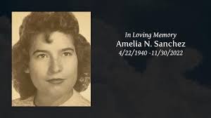 Amelia "Molly" N. Sanchez Obituary