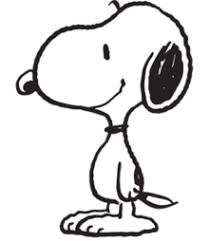 Also don't forget to color in a black spot on his back. Snoopy Wikipedia