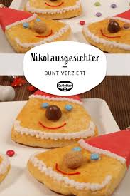 Bunte Nikolausgesichter Rezept Kuchen Backen Mit Kindern Rezept Kekse Backen