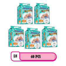Adult Diapers Combo Pampers Dewasa 5pack Size L 40 Pcs Shopee Malaysia