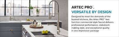 5 out of 5 stars. Kraus Kpf 1603bgmb Artec Pro 2 Function Commercial Style Pre Rinse Kitchen Faucet With Pull Down Spring Spout And Pot Filler Brushed Gold Matte Black Amazon Com