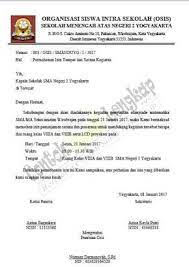 Berikut ini merupakan contoh surat resmi pemerintah, sekolah, perusahaan, osis, dan bahasa inggris yang benar. Tolong Berikan Contoh Surat Dinas Brainly Co Id