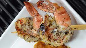 Grilled Prawns With Tomato Almond Gravy By Vahchef Vahrehvah Com Grilled Prawns Indian Food Recipes Food