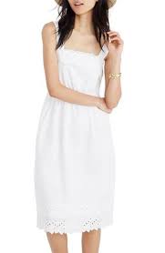 Main Image Madewell Eyelet Tiered Midi Dress Madewell Dresses Yellow Bridesmaid Dresses Nordstrom Dresses