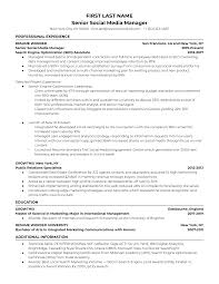Read the job description carefully and try to relate all of the. Senior Social Media Manager Resume Example For 2021 Resume Worded