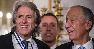 Jorge Jesus condecorado por Marcelo Rebelo de Sousa