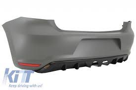 Suitable for bmw 1series rear tailamps (pair) r. Rear Bumper Suitable For Vw Polo 6r 2009 2018 R400 Design Without Pdc Carpartstuning Com