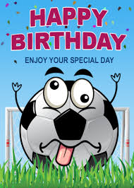 Celebrate someone's day of birth with football birthday cards & greeting cards from zazzle! Funny Birthday Soccer Ecard For Sports Fans Crazecards