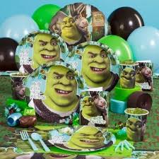 Birthday Party Shrek Party Supplies Boy Birthday Parties Shrek Wedding