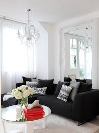 Interior Design Enchanting Contemporary Black And White Living Room Ideas With Modern Black S Black Couch Decor Black Couch Living Room Black Sofa Living Room
