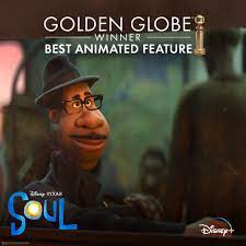 The twosome also run down a bunch of the nominated movies in play, like pixar's animated soul, where a black. Pixar S Soul Wins Two Golden Globes What S On Disney Plus