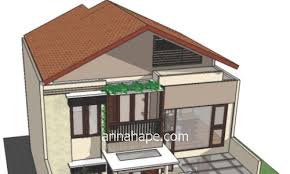 Atap rumah yang berbentuk pelana akan menjadi penopang kuat untuk melindungi bangunan dari sinar matahari serta membuat hunian terasa lebih teduh. Tip 79 Inspirasi Desain Atap Rumah Agar Fasad Tampil Beda Annahape Studio Desain Rumah Desain Interior Arsitektur Rumah