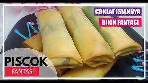Resep pisang cokelat kulit lumpia. Ide Usaha Mantul Untung 1500 Biji Piscok Fantasi Pisang Coklat Lumer Coklatnya Bikin Fantasi Youtube
