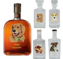 Custom Dog Portrait Whiskey Bottle For Men Empty Bourbon Bottle With Pet  Portrait Liquor Decanters Gifts For Dad Husband Boyfriend Christmas  Birthday ...