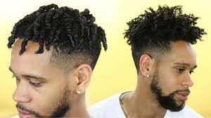 Take the hair and coil it around you finger until the twist is formed; Men S Natural Hair Tutorial Twist Out Youtube
