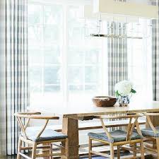 Shop our best selection of dining room window curtains to reflect your style and inspire your home. Gray Plaid Dining Room Curtains Design Ideas