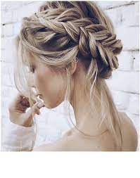 Halo Braid Geflochtene Frisuren Brautfrisur Flechtfrisuren
