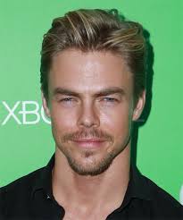 A light brown highlight on dark hair gives off a beautiful gradient effect. Derek Hough Short Straight Dark Blonde Hairstyle With Light Blonde Highlights