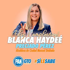 PAN CDE Guanajuato على X: "🍰 Felicitamos a Blanca Preciado, alcaldesa de  Manuel Doblado, en su día de cumpleaños. 😊 ¡Te deseamos qué te la pases  muy bonito! #UnSoloPAN #SíLeSabe https://t.co/gX24Kx4OH9" /