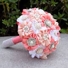✅ browse our daily deals for even more savings! 2018 7 New Design Handmade Coral Pink Brooch Bouquet Bling Silk Rose Wedding Bouquet Bridal Brides Bridesmaids Bouquet Bouquet Bridal Bouquet Rosebouquet Pink Aliexpress