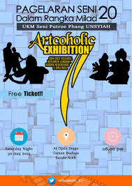 6.6 contoh pamflet donor darah. Milad 20 Tahun Ukm Seni Putroe Phang Adakan Artcoholic Exhibition Universitas Syiah Kuala