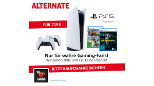 Die neue hardware der ps5 verspricht eine beeindruckende grafikleistung und sehr schnelle performance für spiele aller genres, durch die. Ps5 Kaufen Kaufoption Fur Ps5 Bei Alternate Zu Gewinnen Update