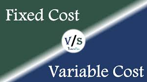 Example of a variable cost. Difference Between Fixed Cost And Variable Cost Tutor S Tips