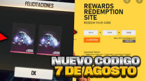 In this article, you will get 100+ working garena free fire redeem codes 2021 for today. Nuevo Codigo Para Free Fire Hoy 7 De Agosto 2020 Codigos Ff Youtube