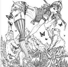 Not everyone will enjoy the cartoonish look to these designs but if you're still a kid at heart. Pin On Grimm Fairy Tales Adult Colouring Book