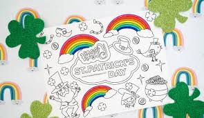 Celebrate the spirit of st. Free Printable St Patricks Coloring Pages Made With Happy