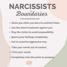 Narcissists & Boundaries