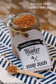 Bbq Rub Recipe Kristen Duke Father S Day Gift Idea Recept Bbq Traktaties Vaderdag Knutselen
