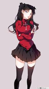 If after installing the theme rin tohsaka, the button colors and fonts have changed and the background is not displayed, be sure to read the answer to the question: Rin Tohsaka Android Wallpapers Wallpaper Cave